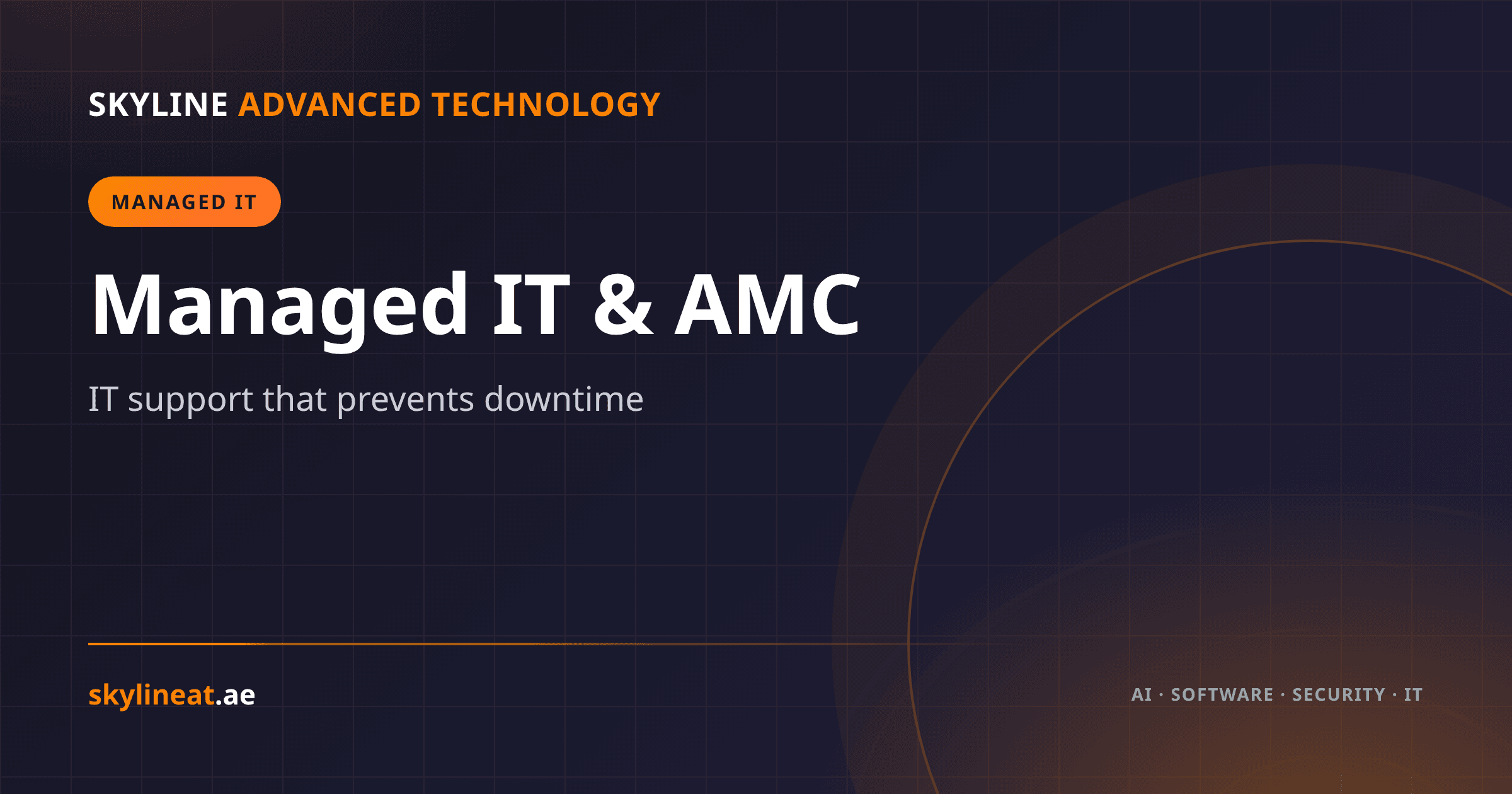 خدمات الدعم التقني المُدار وعقود الصيانة (AMC) في أبوظبي: ماذا تشمل (2026)