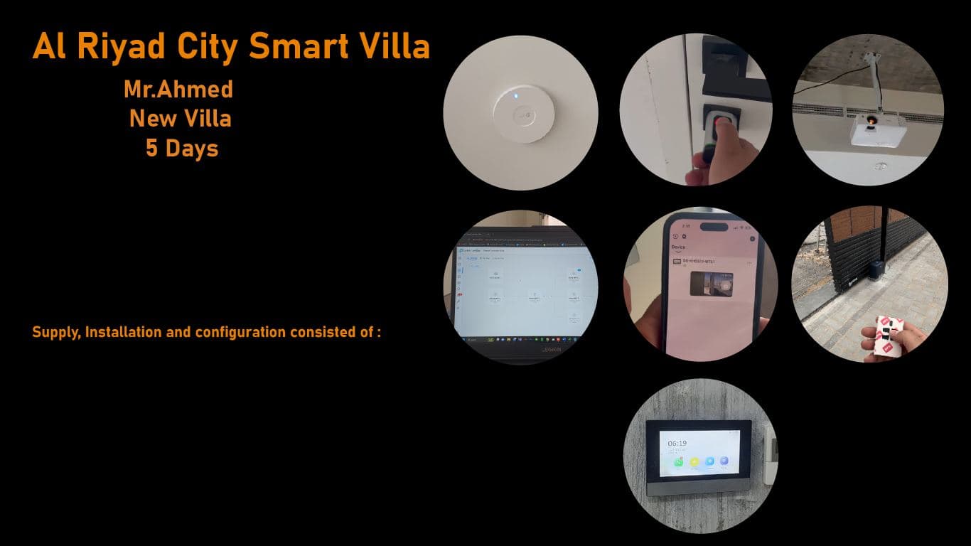 Al Riyad City Smart Villa — Single-App Whole-Home Control